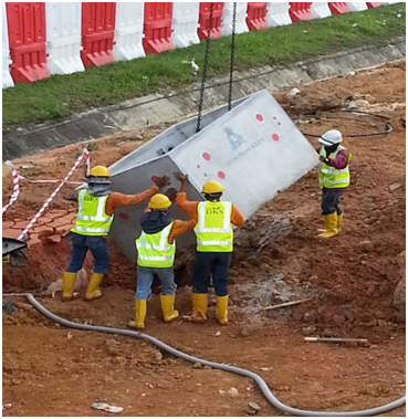 Installation Of Manhole