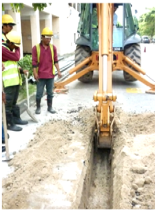 Open Cut Trenching Work