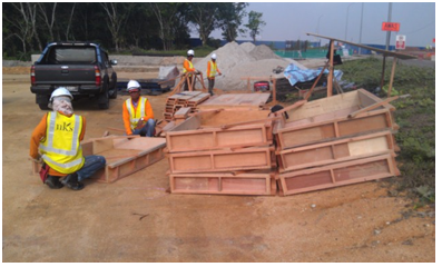 Slab Protection Work