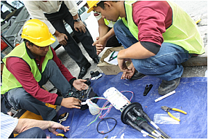 Splicing Fiber Optic Jointing