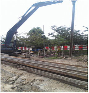 Sheet Piling Work
