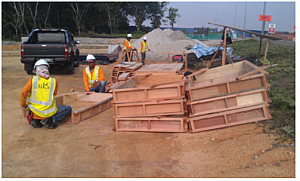 Slab Protection Work
